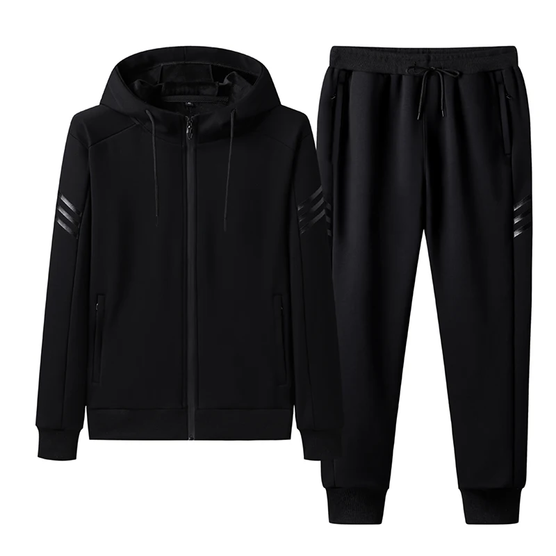

plus size fashion loose sportswear set plus size jackets, Color: four colors