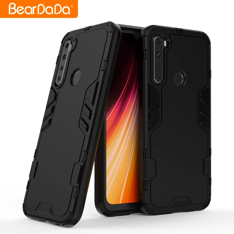 

Wholesale Unique design mobile phone case for Xiaomi Redmi Note 8 hybrid anti - shock compatible back cover