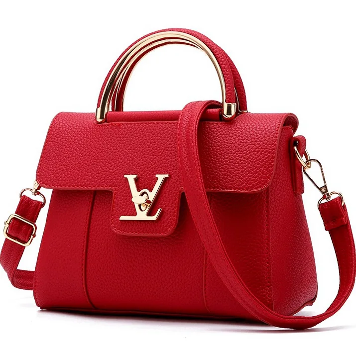 

J0660 Clk-w103 New Coming Fashion For Women Handbags Pu Handbag Lady Bags, Red, black......