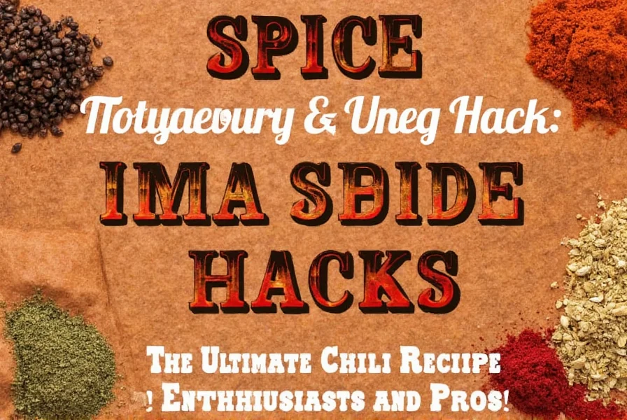 spice storage usage hacks the ultimate chili recipw guide for enthusiasts and pros