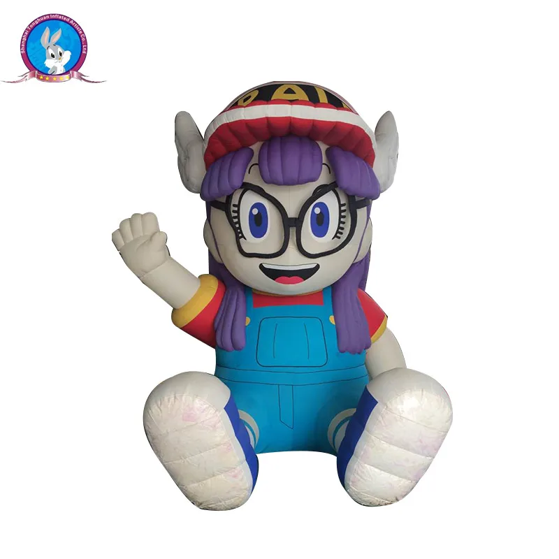 Inflatable Girl Cartoon Mascot Inflatable Advertising Mascot Character