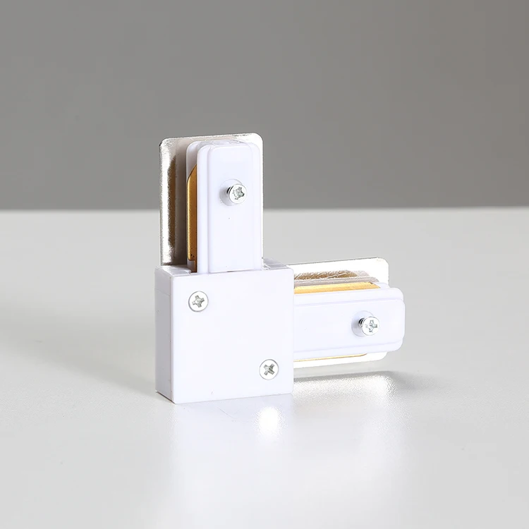 
Professional Manufacturer L Shape Light Tracks Connector For Led Track System 