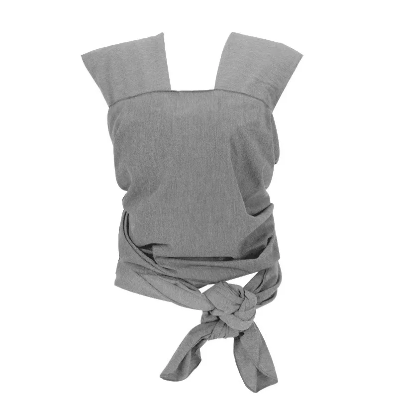 

Amazon Hot Sale Adjustable High Quality Stretchy Rings Baby Sling Wrap Backpack Carrier Baby Belt Wholesale, Gray,beige,silver