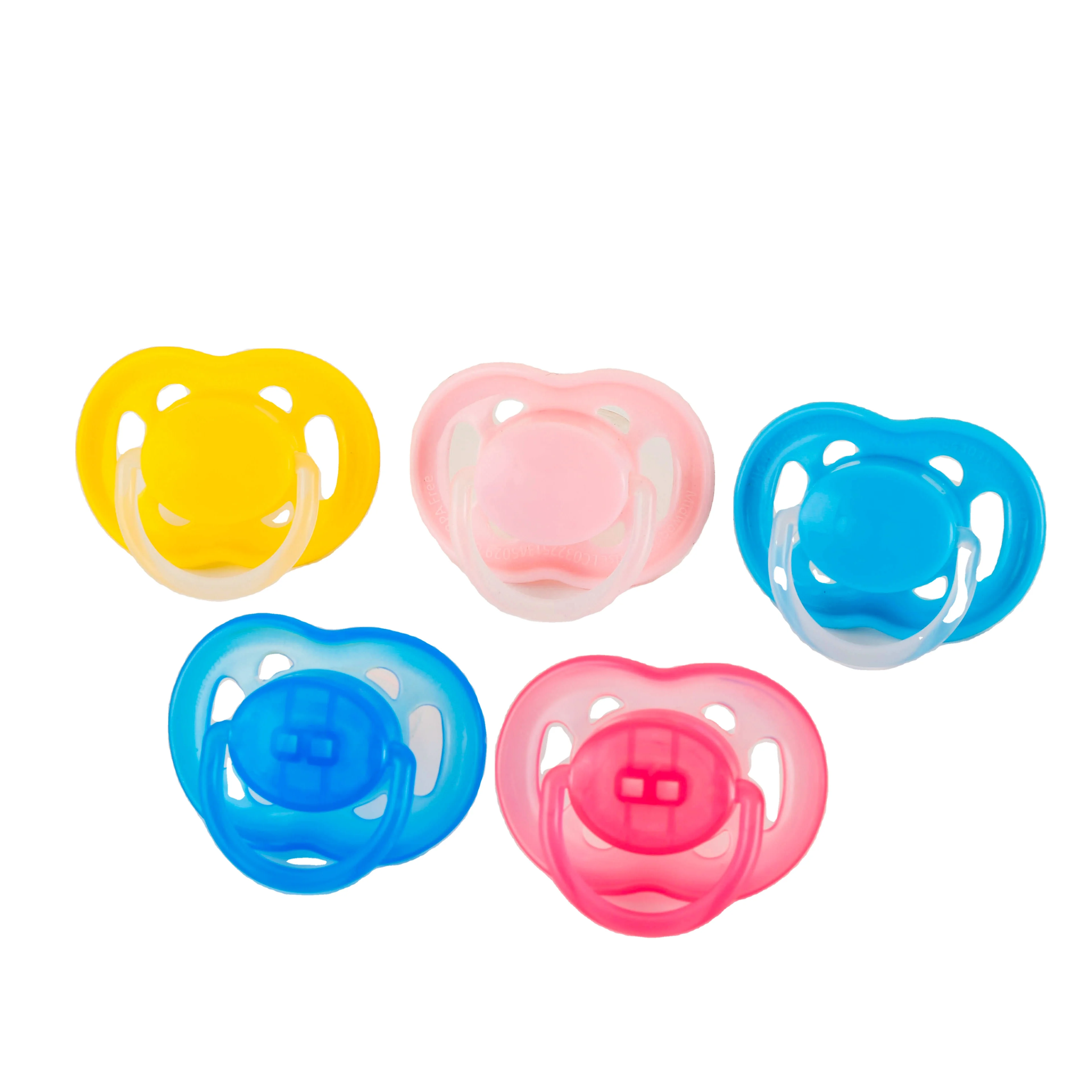 

Wholesale Funny Adult Baby Sooth Chain Holder Natural Rubber Silicone Pacifier, Customized color