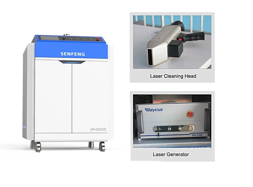 Industry Fiber Laser Cleaner For Stainless Steel Rust Removal Machine