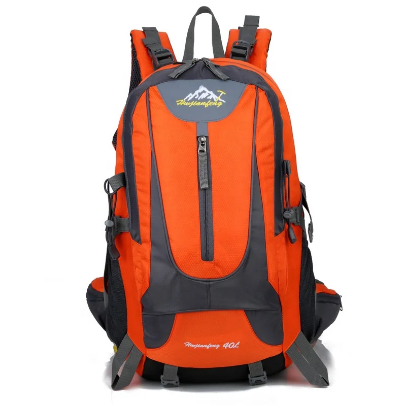 

Wholesale 40L trekking water repellent nylon camping custom shoulder bag men travel bags, Customized