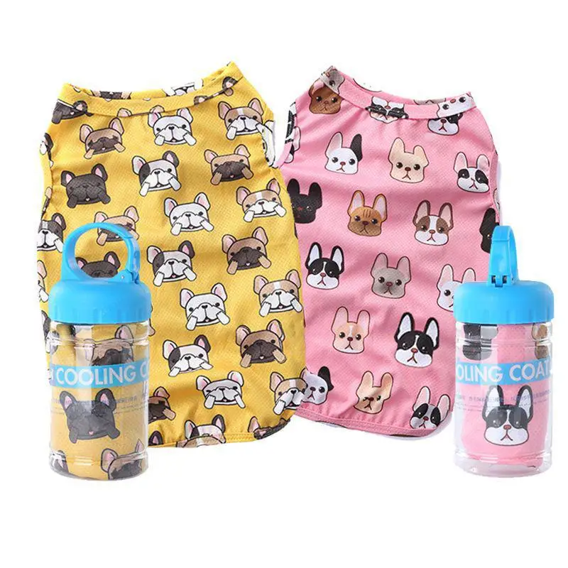 

Pet cooling clothes spring and summer thin pet dog t-shirt
