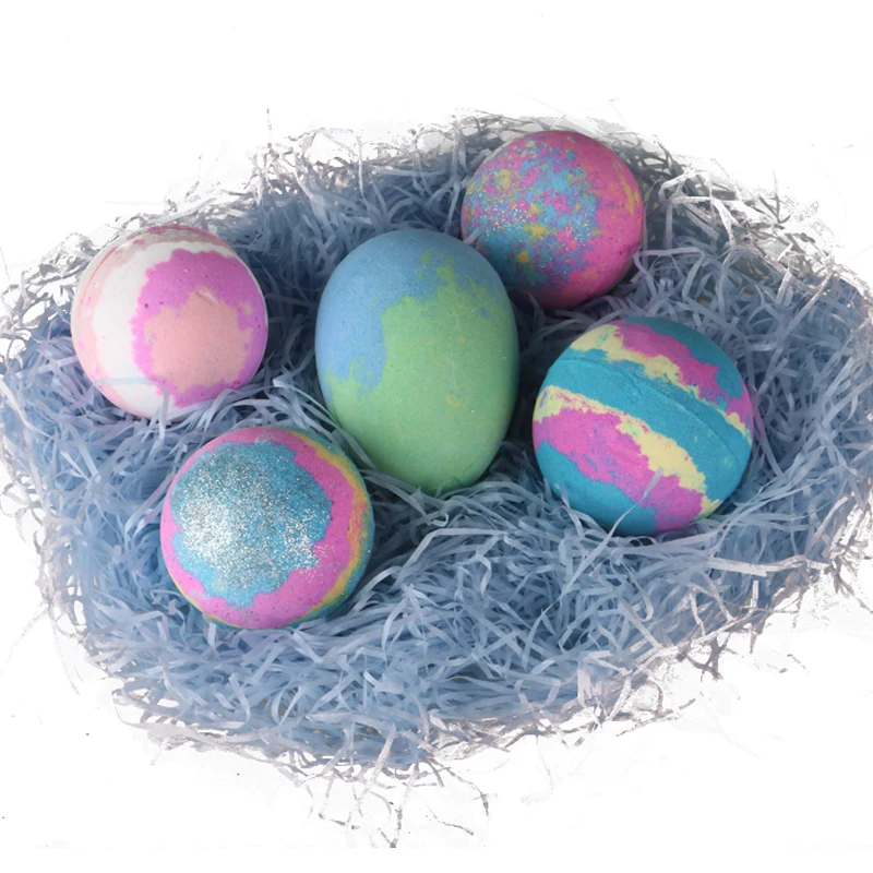 

Wholesale custom private label vegan organic rainbow bath bomb