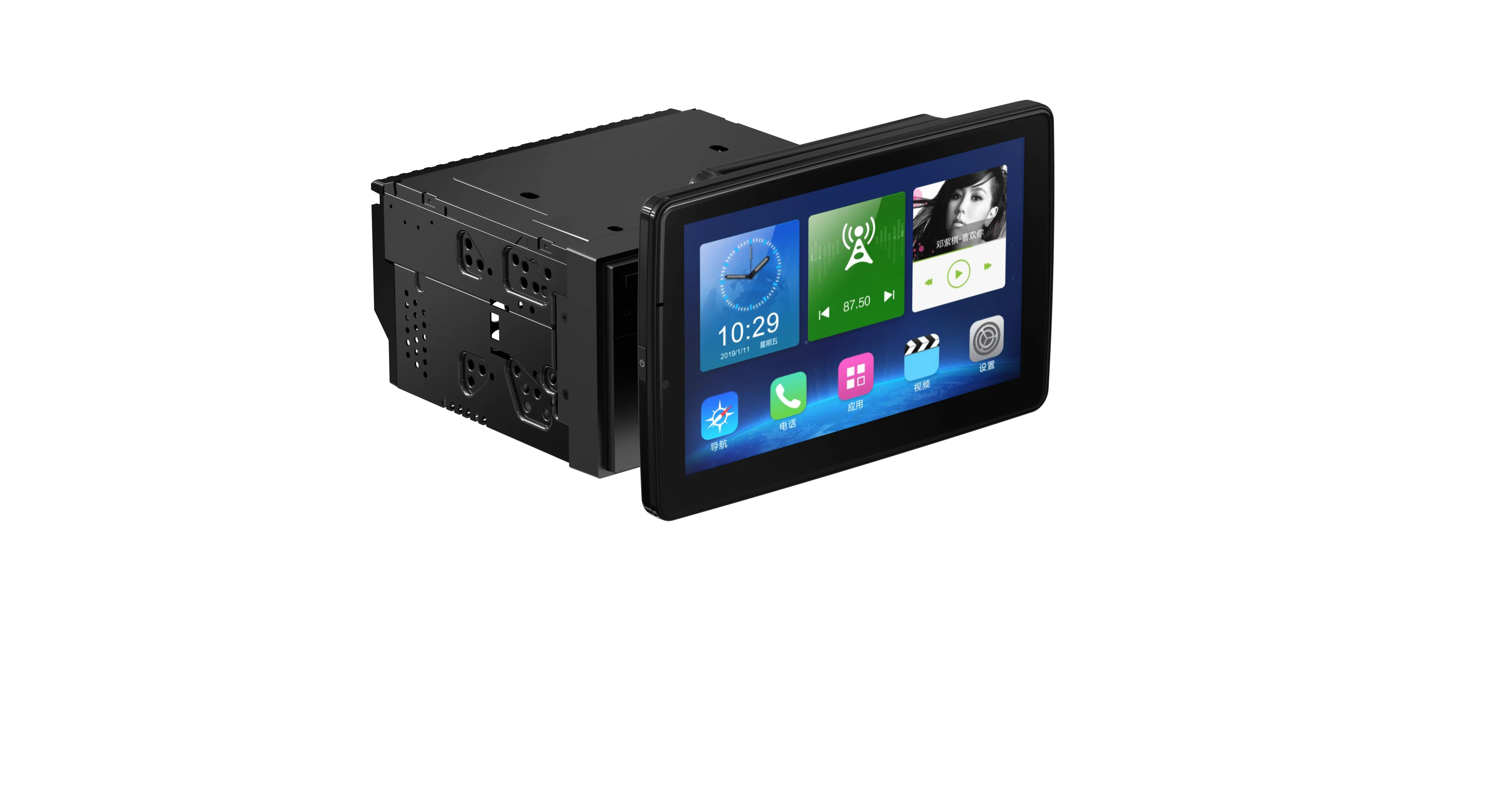 Flysonic Hot Android New Model 10.4 Inch Universal With 360 Degree Rotary Function Carvideo Car