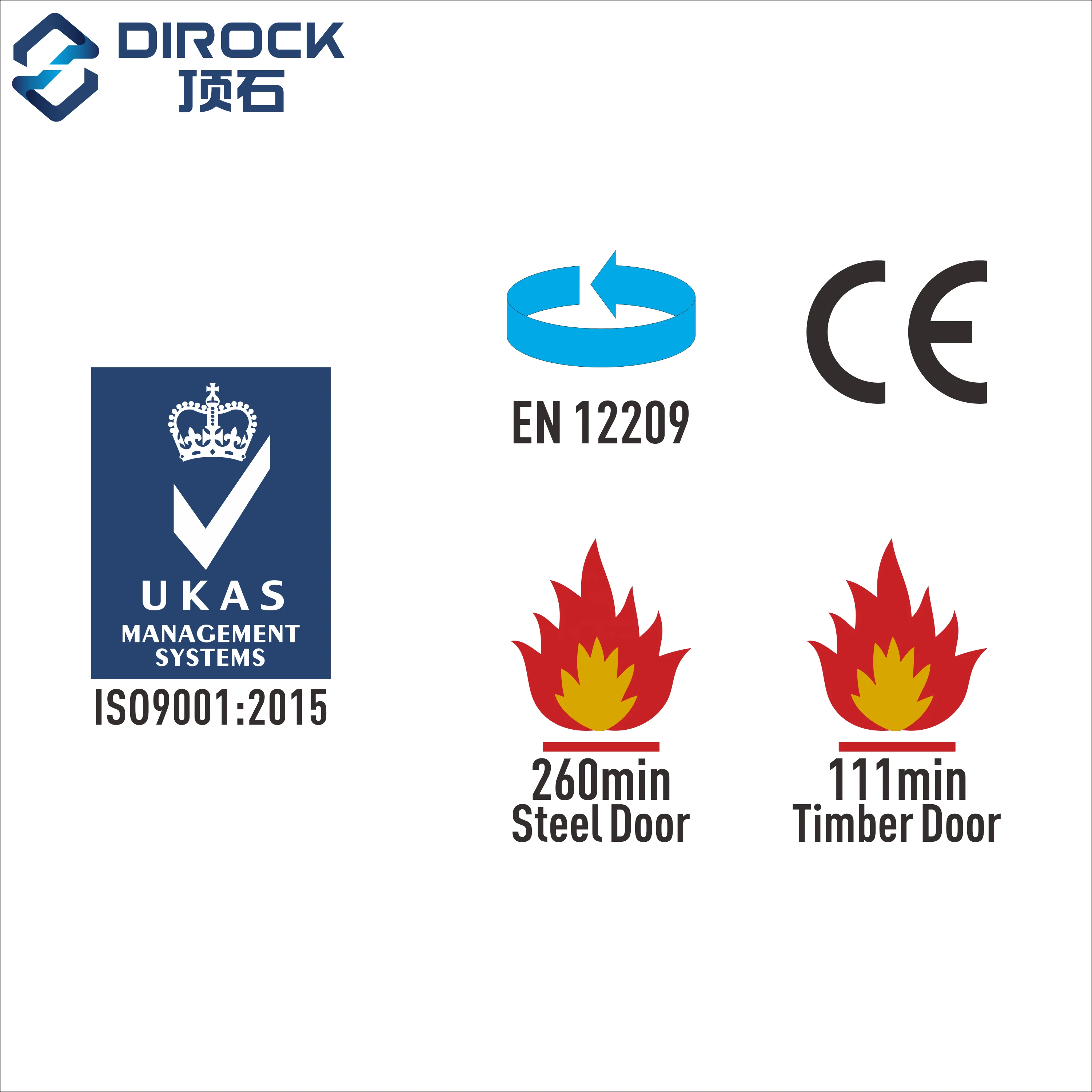 
EN 1303 Euro profile Brass Cylinder Single Cylinder Euro Profile Half cylinder 45mm 