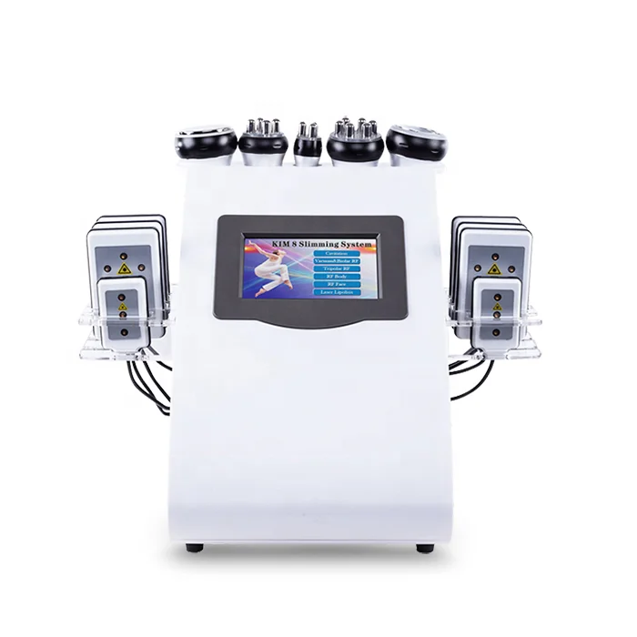 

Newest Product 2021 Immediate Effect Ultrasonic Liposuction 6 in 1 Rf Cavitation Slimming Machine/Lipo Laser