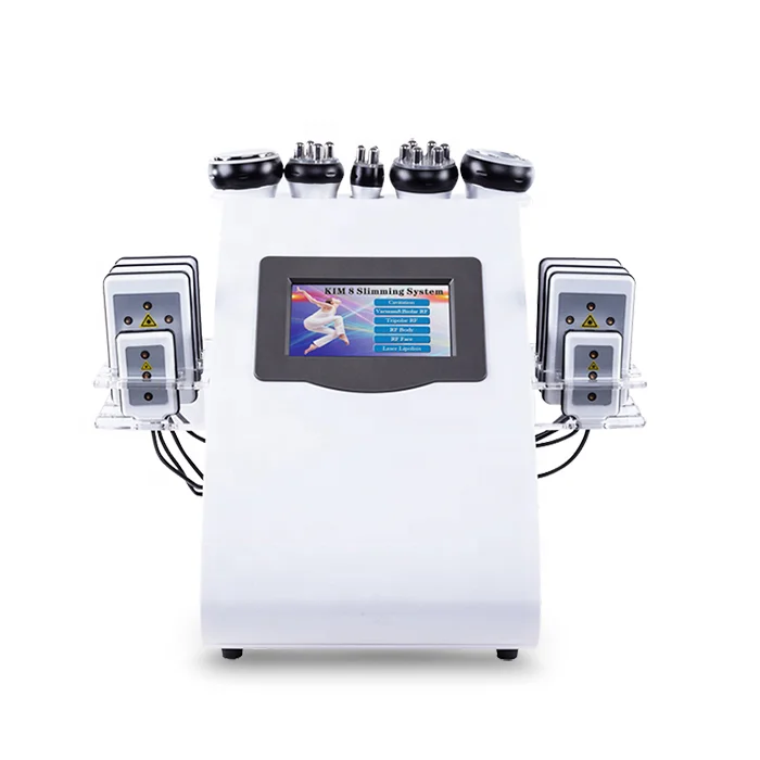 

Professional 6 in 1 40k cavitation ultrasonic slimming beauty salon machine for sale