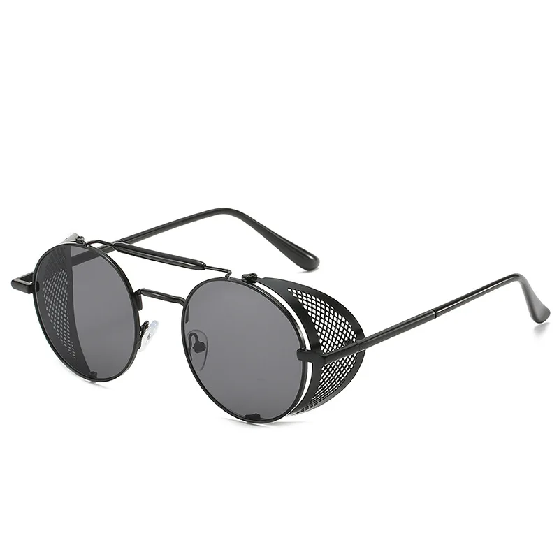 

Popular Vintage Style Steampunk Design Reflective Shades Mens Sunglasses, 9 colors