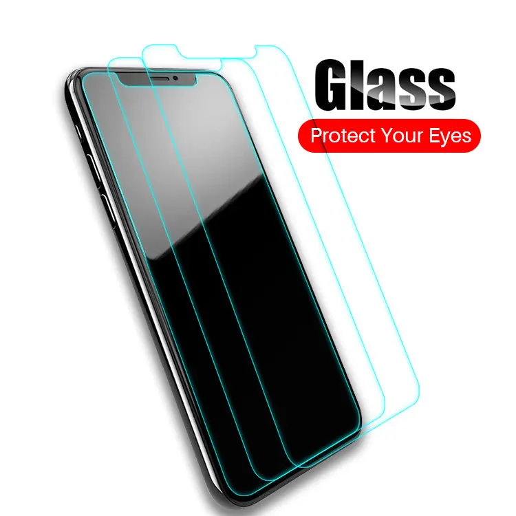 

Protect Your EYES Anti Blue Light for Apple Cell Phone Screen Protector For iPhone X 12 Mobile Tempered Glass Screen Protector, 99% crystal clear tempered glass