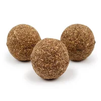 

Safe cat chasing treat catnip ball pet cat natural catnip ball toy