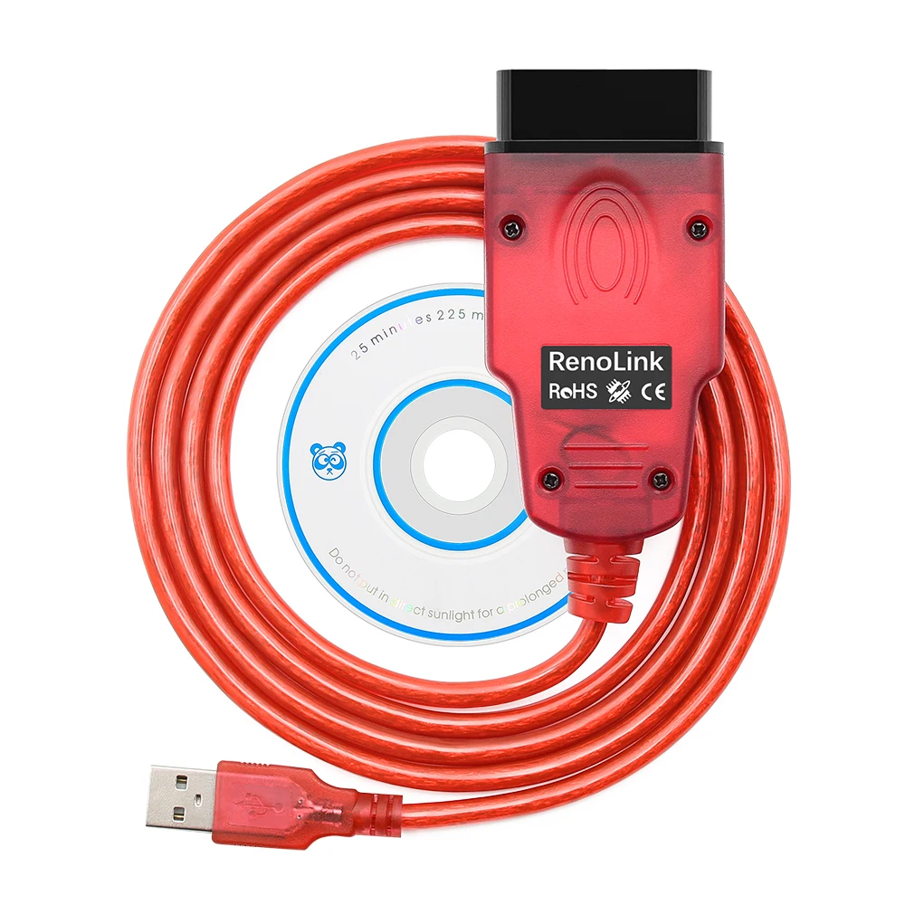 

Red Renolink V1.98 For Renault ECU Programmer Auto Car Scanner Auto Diagnostic Cable