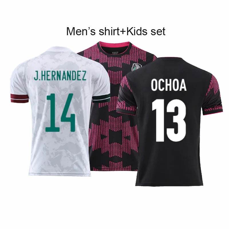 

2021 Thailand quality mexico football uniform soccer jerseys cheap soccer jersey wear set in stock
