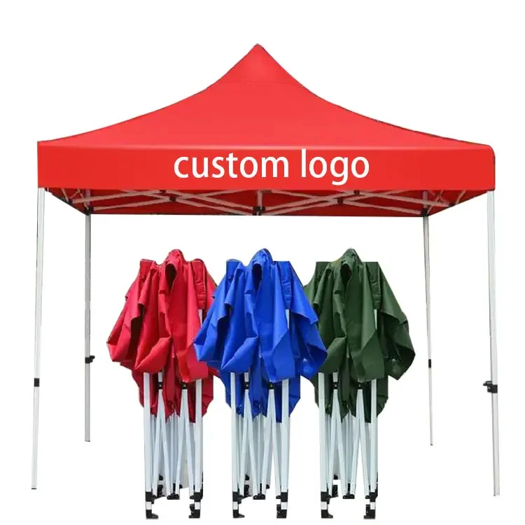 New Style 5x5ft 7x7ft 8x8ft 7x10ft 10x10ft 10x13ft 10x15ft 10x20ft Outdoor 3x2 Folding Tents Factory Price