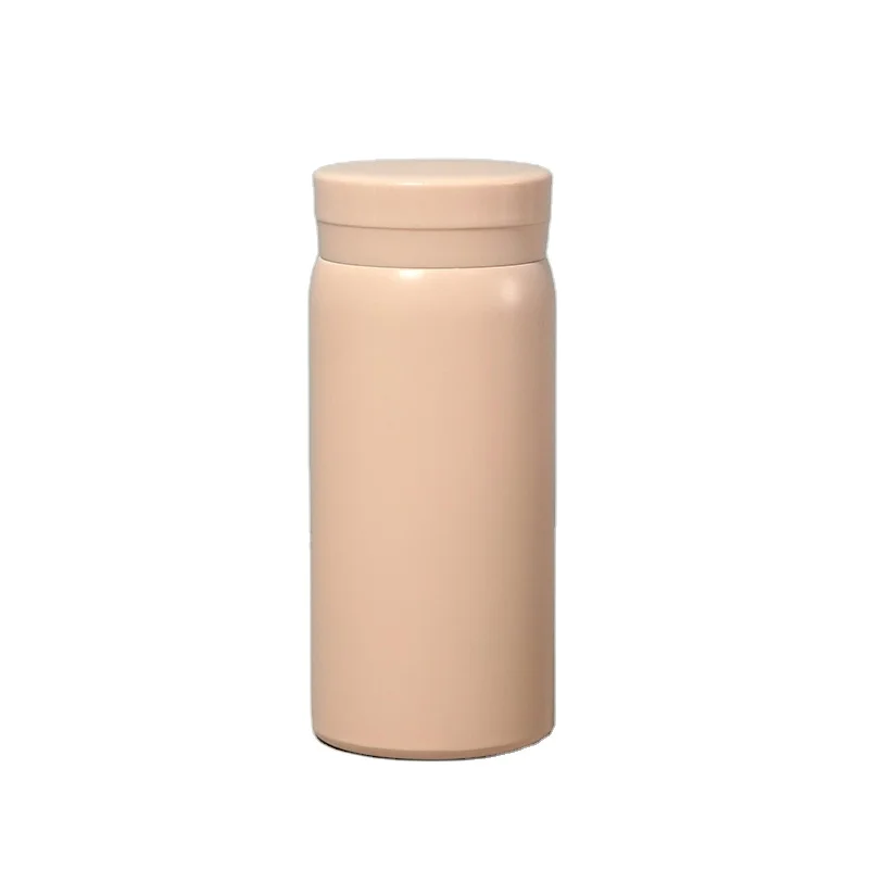 

Fashionable and small 304 stainless steel insulated cup multicolor vacuum pocket coffee cup lovely gift cup customizable logo, Customized colors acceptable