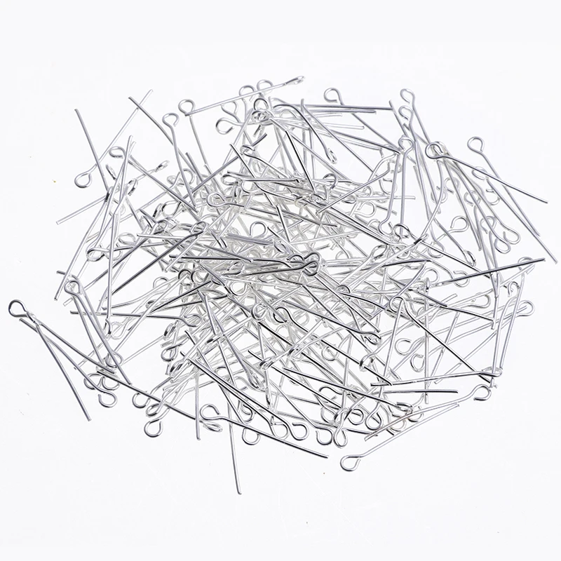 

Iron Eye Pins Findings Eye Head Pins For Jewelry Making DIY Supplies Accessories