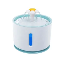 

2.4L Automatic Electric Water Dispenser Smart Cat Water Drinker Fountain For Cats And Dogs With 24-Hour LED Blue Light