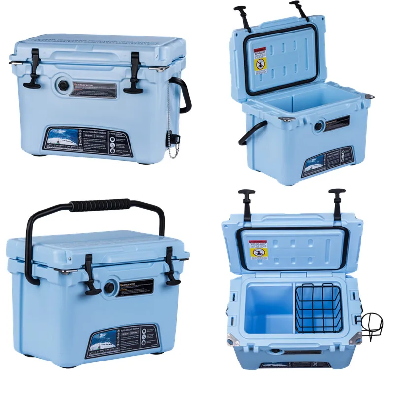 

20QT small portable beverage cooler hard plastic cooler for camping, Customized colors