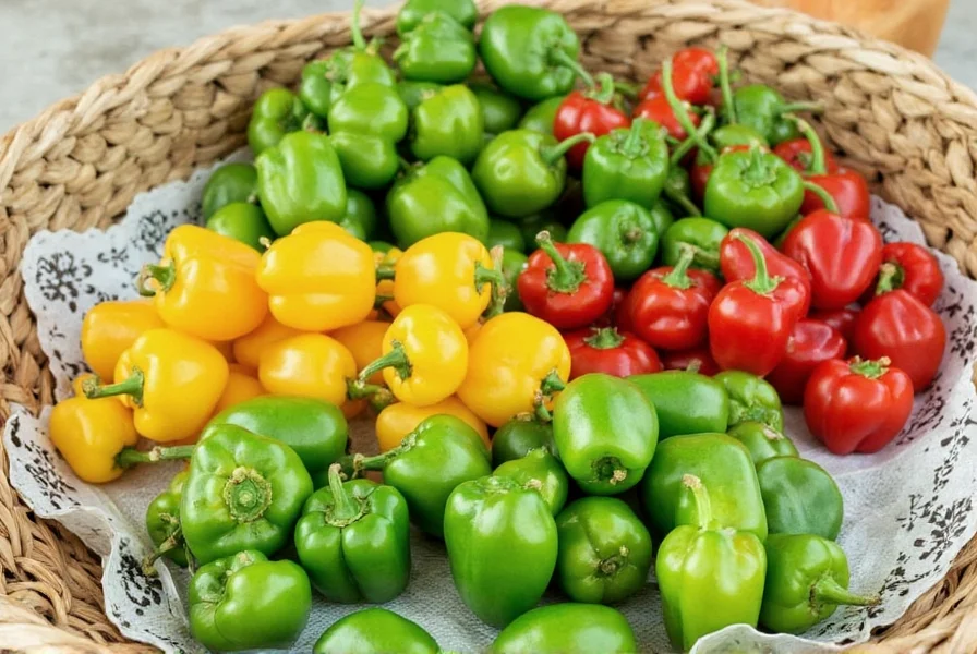 Spicy dish with hot bell pepper