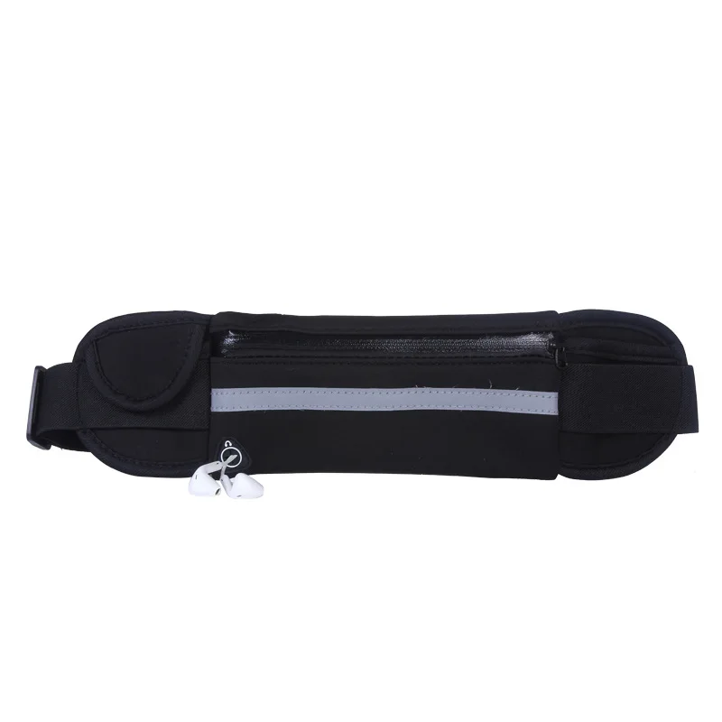

Waterproof running belt slim sport waist pack fanny pack with slide pouch for any phones, Black,blue, pink, green