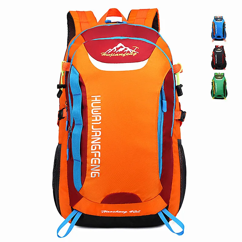 

Hot Selling custom logo 35L outdoor light hiking backpack, Customized color