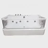 2 person rectangular inserts acrylic air and whirlpool combo bath tub with jets