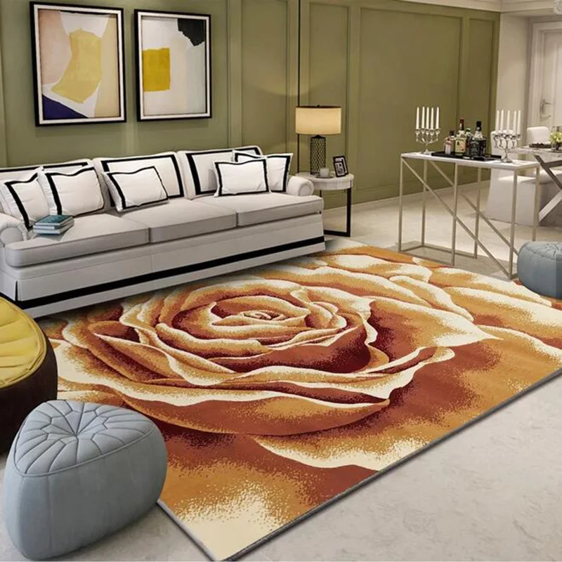 

Modern Simple Living Room Carpet Tea Table Bedroom Bedside Blanket Sofa Carpet Rectangular Full Spread Household Mat