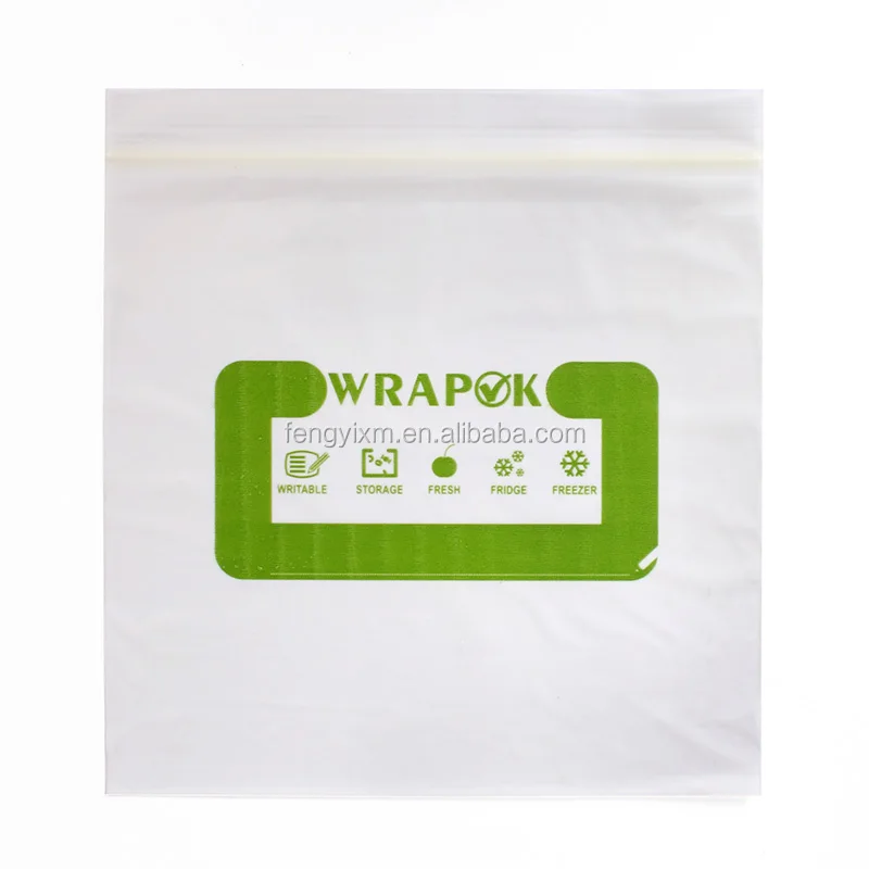 OEM Biodegradable Cornstarch Compostable Ziplock Bag For food Package