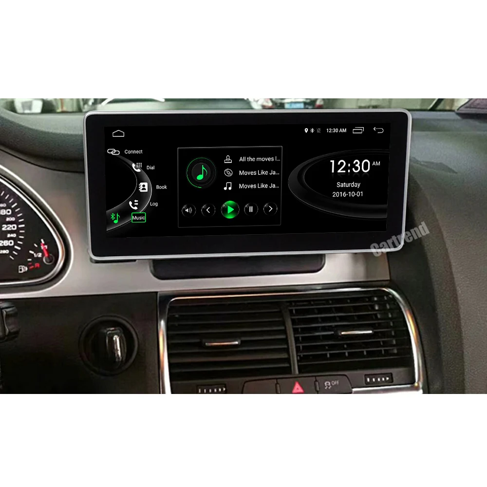 

New car gps Q7 android multimedia player headunit mmi radio navigation update stereo cd dvd display reverse camera carplay map