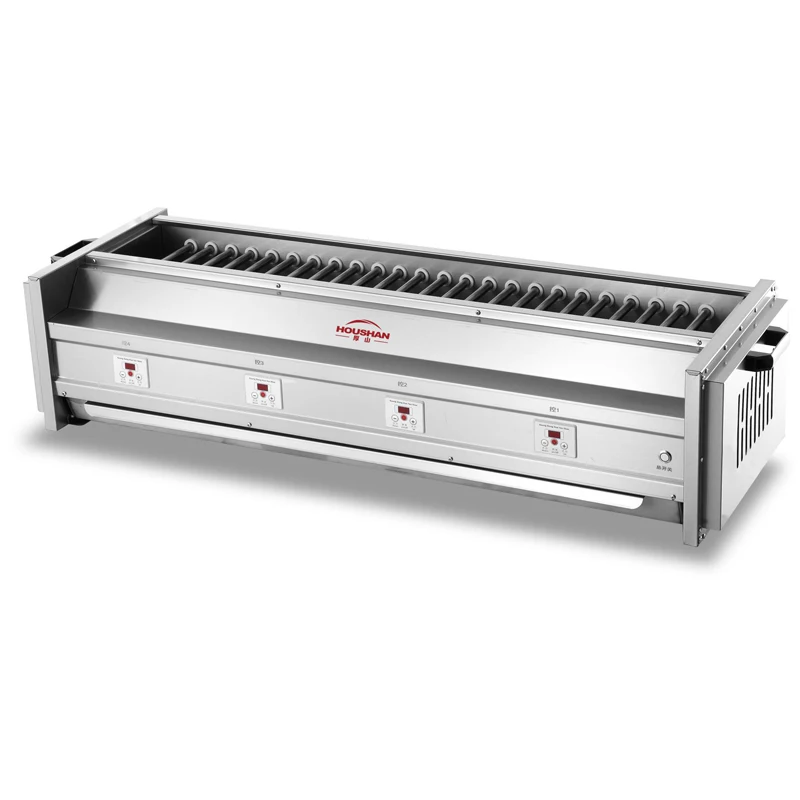 

X7-4 Houshan Barbecue Grill Electric Stainless Steel BBQ Machine