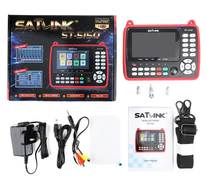 Satlink St Dvb S Dvb T T Dvb C Combo Better Satlink Digital Satellite Meter Finder H