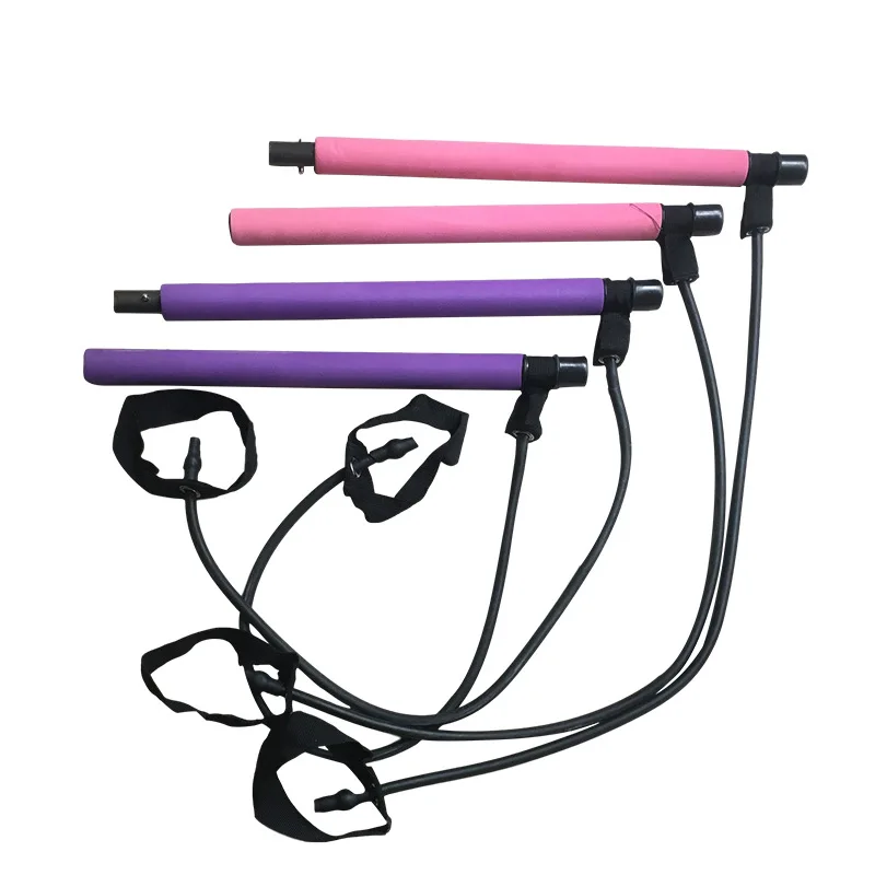 

Multi-functional portable shape-up pull-up fitness resistance indoor exercise training bar yoga pull bar Pilates bar, Optional