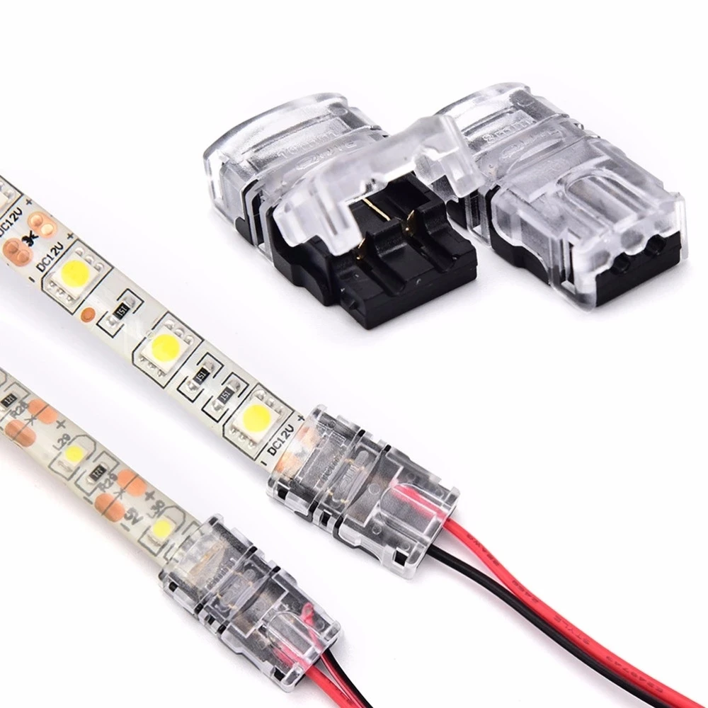 Waterproof IP65 cable connector led light bar IDC electrical 2 3 4 5 63528 5050 RGB monochrome RGBW hippo  connector