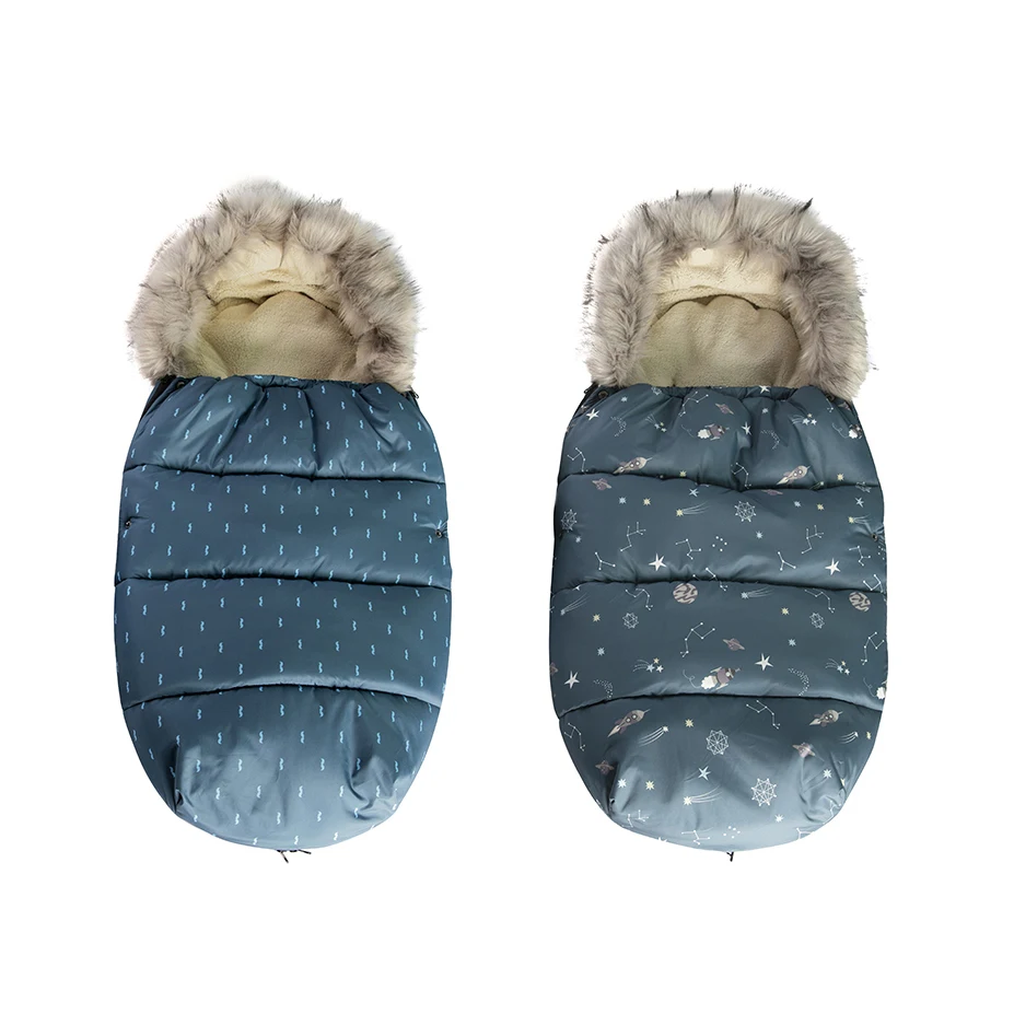 

2020 Hot sales baby winter warm fleece sleeping bags for infant, Customized color