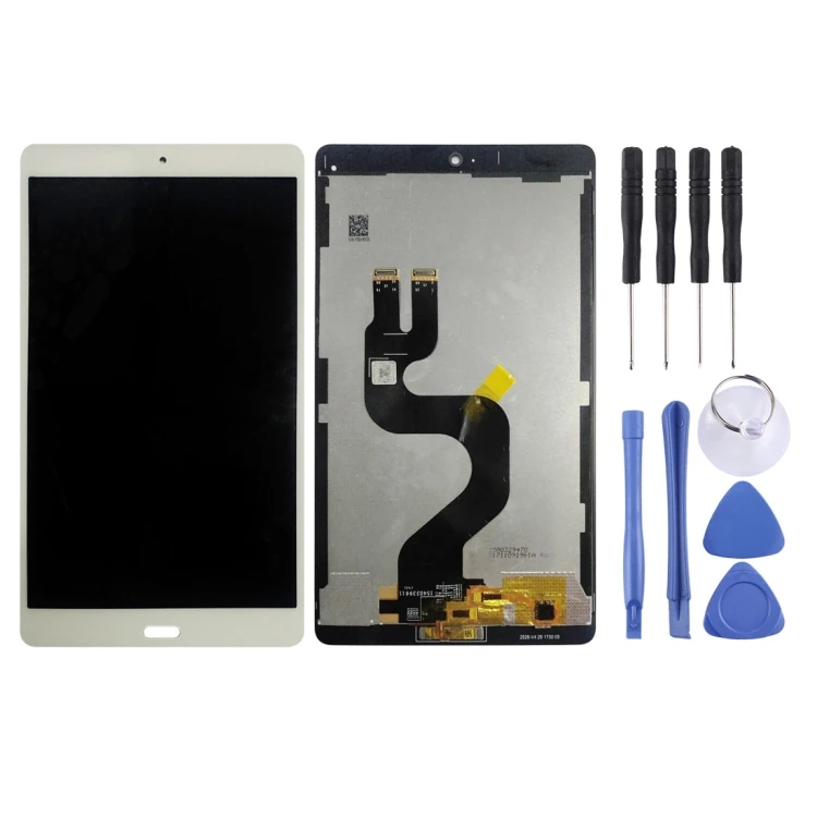 

Wholesale LCD Screen and replacement touch Digitizer Full Assembly for Huawei MediaPad M3 8.4 inch YIBTV-W09 / BTV-DL09 (White)