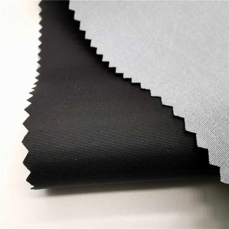 Polyester Taslan Fabric Pu Mikly Coated Waterproof 228t Taslan Cloth