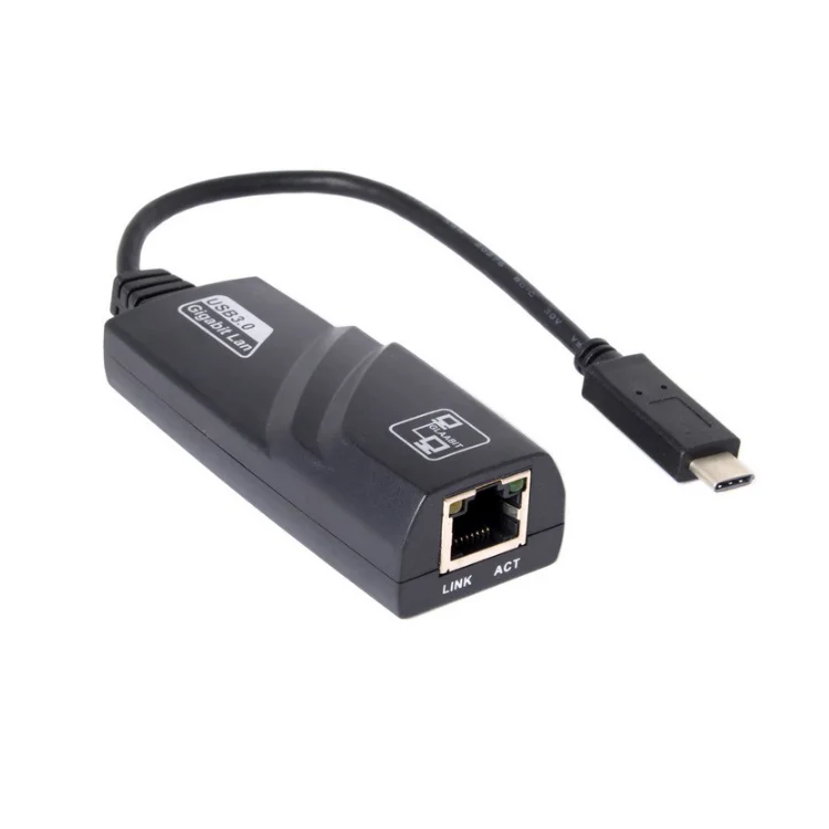

BAJEAL Driver-free type-c to RJ45 1000M Ethernet converter for notebook and tablet Gigabit RJ45