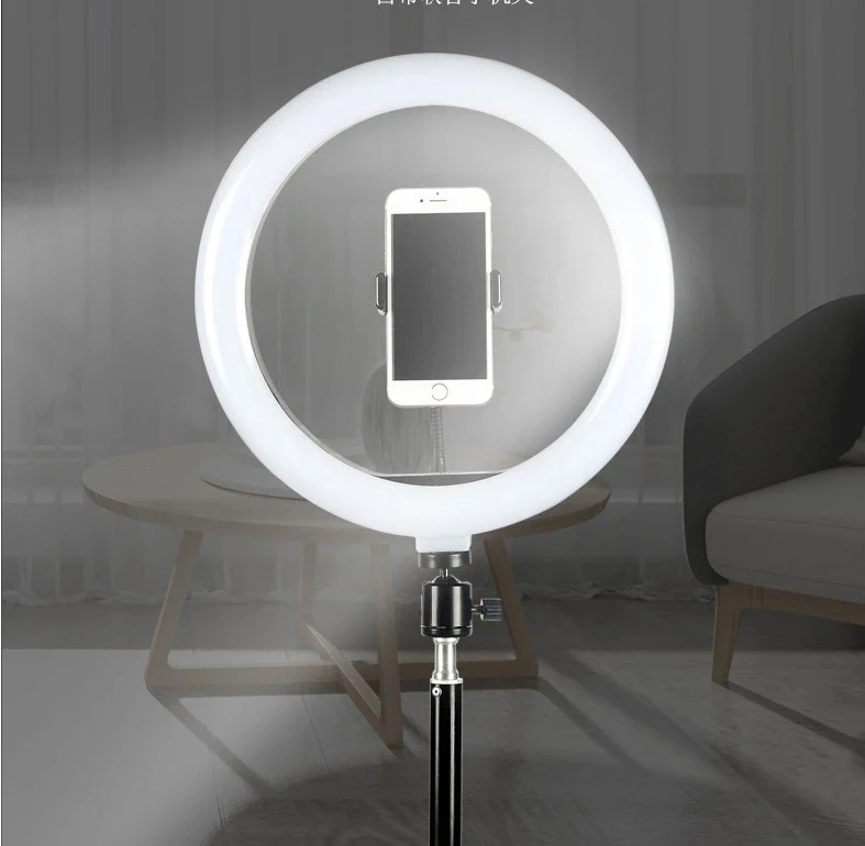 

Beauty Make Up Photography round led Selfie Light for Live Streaming, Black