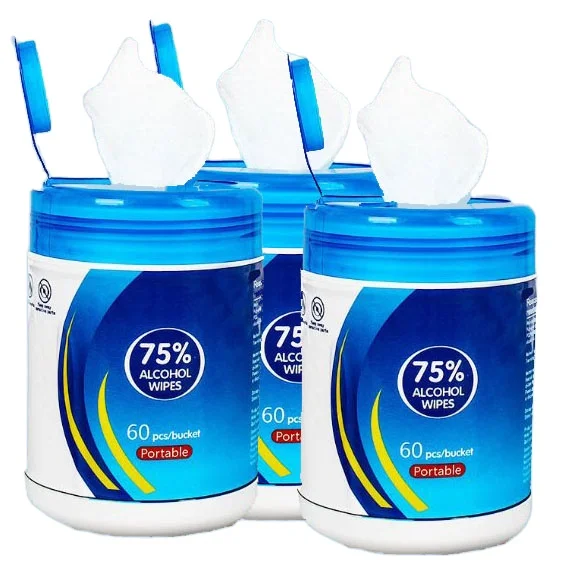 

anti bacterial wipes and Antibacterial Hand Sanitizer alcohol bottle wipes