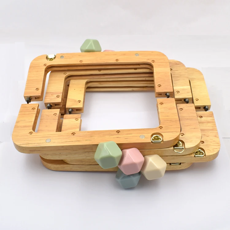 

Fashion custom color clutch purse frame wooden clutch bag frame