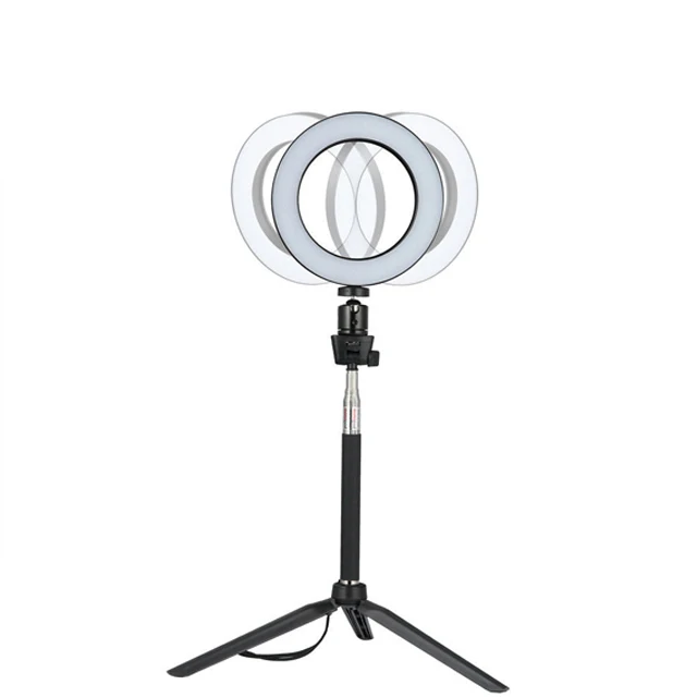 

led ring stream light 5W 12W 26cm 30cm 1.5M 2.1M 3000K 4500K 6000K selfie lamp ring light, 2700-6500k