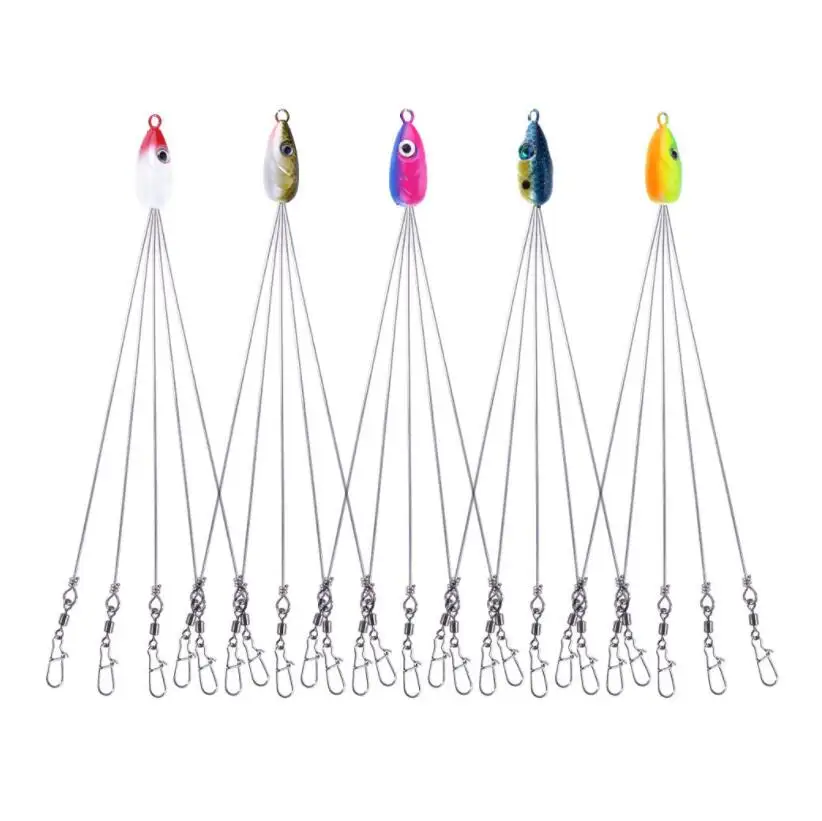 

Gorgons 180mm 10g Multi-Swimming 5 arm Spinning Bait Alabama Rig Fishing lure accessory fishing group umbrella rig, 6 colors
