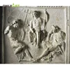 Garden Famous Carved Three Figures Marble Neptune Poseidon Statue