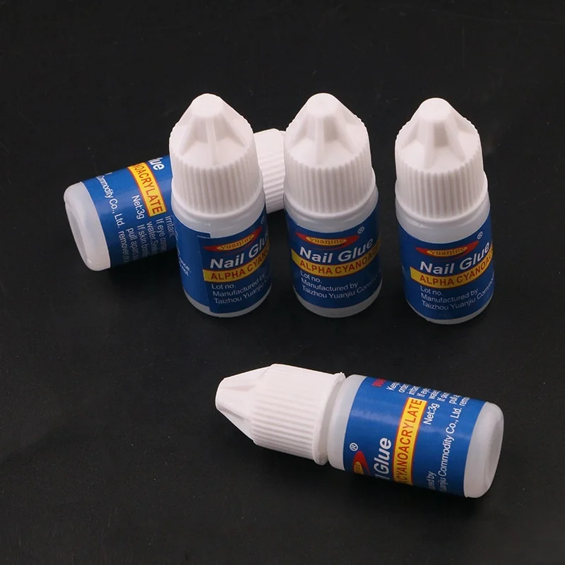 

Professional high quality 3g false nail glue mini nails glue for nails jewel diamond