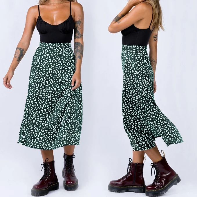 

New Style Fashion Formal Clothes Chiffon Long skirt Woman Skirt 2021, Shown