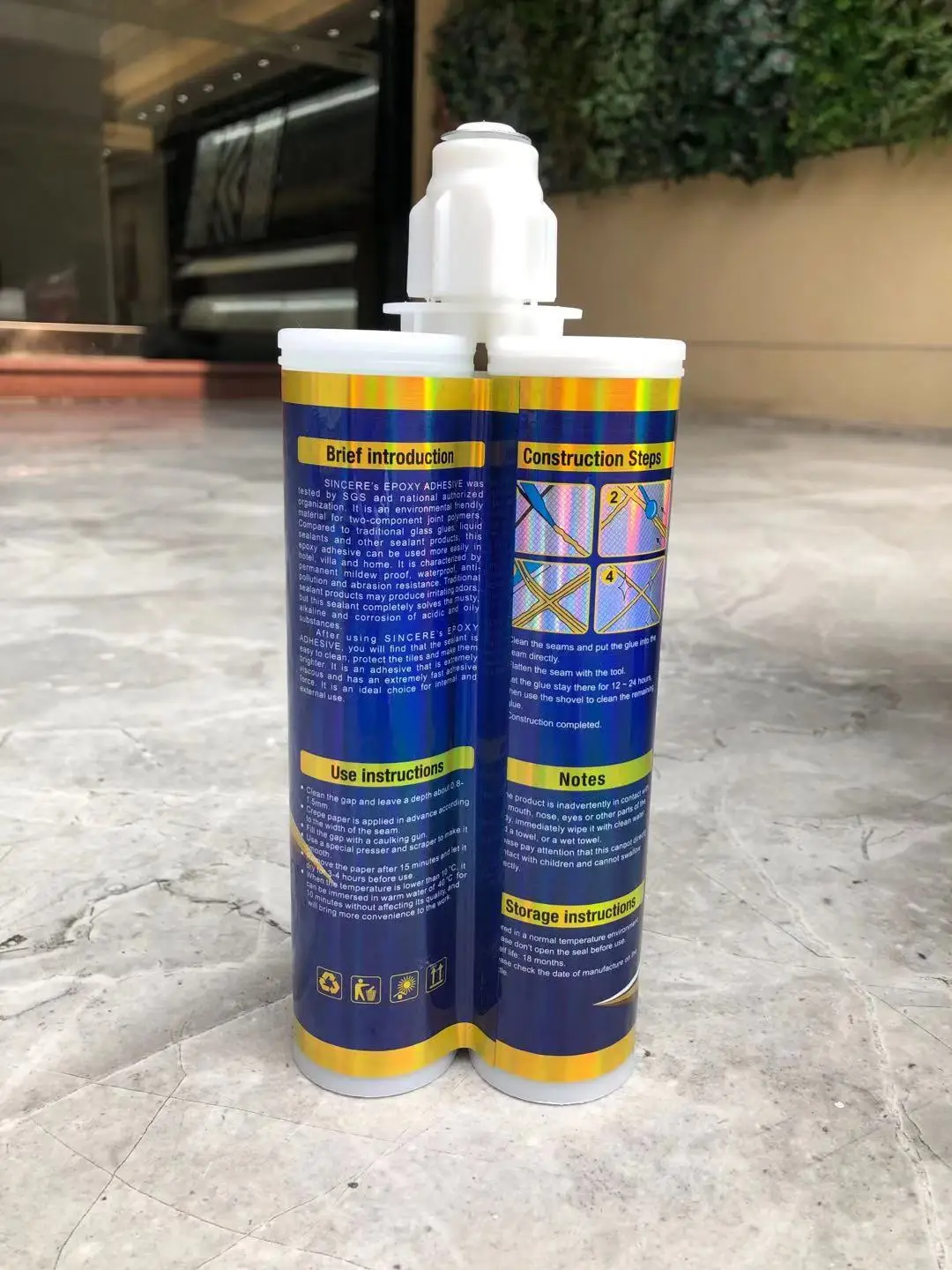 Epoxy Adhesive For Ceramic Tile Gap Double Component Sealant
